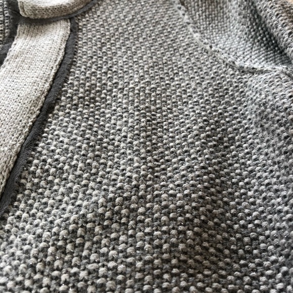 Banana Republic Grey Textured Sweater Petite Sz S - Picture 7 of 8